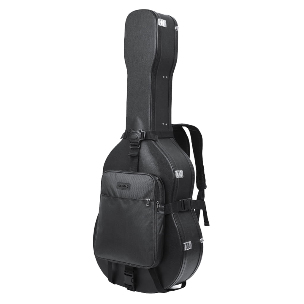 Siruishop Thickened Guitar Straps For Various Guitar Case Backpack Carrying Strap Black As Described