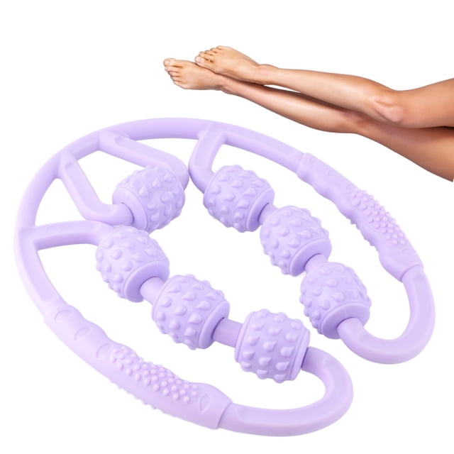 Rouleau de Massage Point, Rouleau de Massage Facile à Rouler Design à Roulement Indépendant pour Mollets pour Jambes pour Bras pour Soulager les Douleurs Musculaires