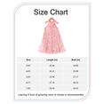 thumbnail image 2 of Little Girls Clothes Little Girls Tulle Dress 5T Girls Summer Halter Dress 6Y Girls Sleeveless Solid Color Floral Dress Pink, 2 of 9