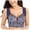 Blue, variant on Fesfesfes Women Sports Bra Wirefree Bras Fitness Vest Sexy Seamless Hollowing Out Lace Underwear Bras Clearance Under $10