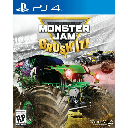 Monster Jam, Game Mill, Playstation 4, (Best Playstation 4 Games For 6 Year Olds)