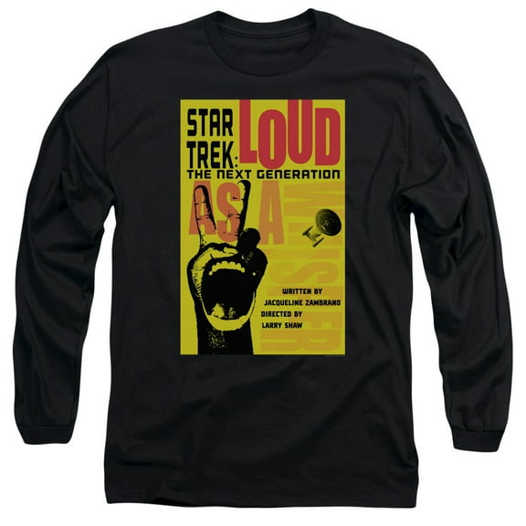 Star Trek Tng Season 2 Episode 5 Adult 18/1 T-Shirt Black