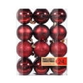 thumbnail image 2 of Bedroom Decor 3CM Christmas Ball Ornaments Christmas Tree Decoration Holiday Multiple Styles Ornaments For Christmas Trees Party Ball Decoration Outside Christmas Decorations on Clearance, 2 of 2