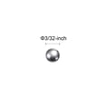 thumbnail image 2 of Unique Bargains 3/32' Chrome Steel Bearing Balls G25 Precision 100 Pack, 2 of 4