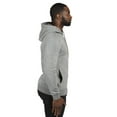 thumbnail image 3 of Unisex Ultimate Fleece Pullover Hooded Sweatshirt - HEATHER GREY - 2XL, 3 of 3