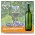 thumbnail image 4 of Unbranded Green Glass Decorative Bottles 12 Count, 4 of 6