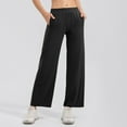 thumbnail image 2 of SXcggal Lightweight Wide Leg Pants 30 Breathable Sporty Casual Women's Yoga Pants, 2 of 8