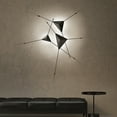 thumbnail image 3 of Sonneman 2181-S1-M1-L1 Abstract 3 Light 49" Tall Led Wall Sconce - White, 3 of 4