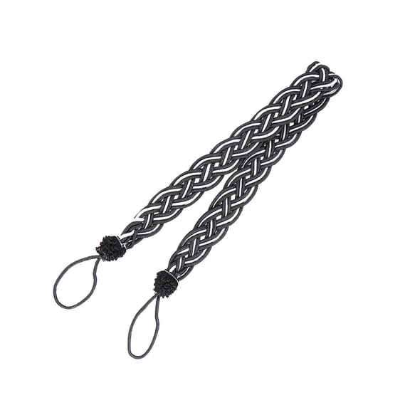 SEWCHICS Curtain Tiebacks Nursery 2Set White Cotton Thread for Bistro