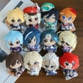 thumbnail image 4 of 20 Style 10CM Impact Tartaglia Zhong Li Xiao Albedo Diluc Kaeya Venti Ganyu Lumine Aether Plush Pendant Toy Keychain, 4 of 5