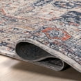 thumbnail image 4 of nuLOOM Saffron Traditional Medallion Area Rug, 9' x 12', Navy, 4 of 9