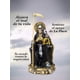 thumbnail image 4 of Santa Muerte Negra Suprema Con Búho 30 cm + Libro Oraciones, 4 of 10