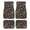 Colorful Butterfly, variant on Pzuqiu Starfish Beach Auto Rugs Corrosion Resistance Car Floor Mats, Anti Slip All Weather Protection Car Mats Fit for Truck SUVs Van