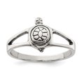 thumbnail image 1 of 925 Sterling Silver Sea Turtle Ring Animal, 1 of 6