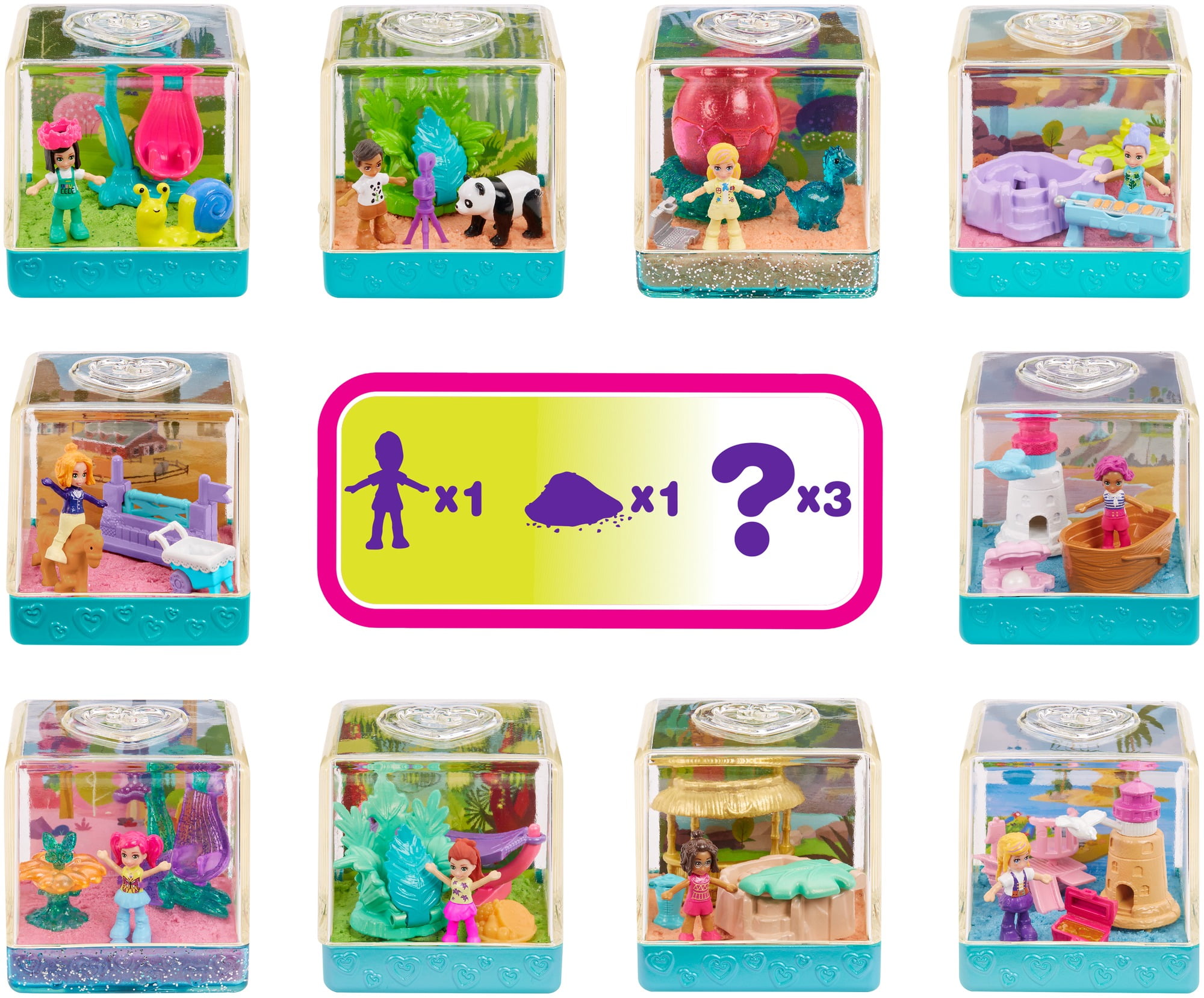 Polly Pocket Sand Secrets Scene (Styles May Vary)
