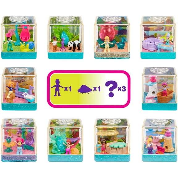 Polly Pocket Sand Secrets Scene (Styles May Vary)