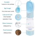 thumbnail image 4 of aleko en 1 botella de agua para perros botella de agua para perros botella de agua para perros de viaje botella de agua portátil ligera y conveniente azul ACTIVE Biensenido a ACTIVE, 4 of 5