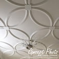 thumbnail image 4 of Ekena Millwork  21.38 in. OD x 16.88 in. ID x 2.25 in. W x 1 in. P Architectural Accents - Egg and Dart Ceiling Ring, 4 of 12