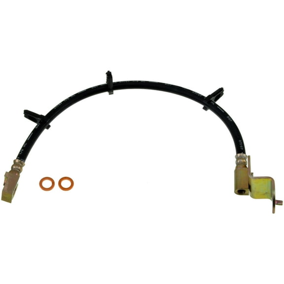 Dorman H620313 Front Driver Side Brake Hydraulic Hose for Specific Jaguar Models Fits select: 2000-2002 JAGUAR S-TYPE