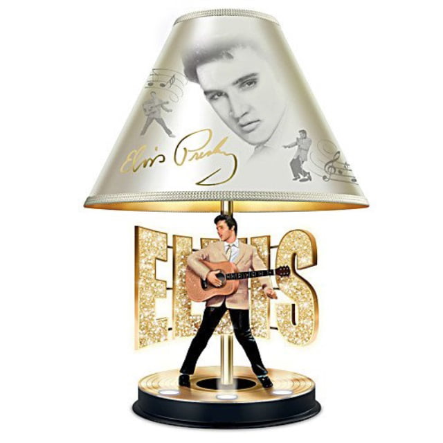 Elvis Presley Golden Legend Tabletop, Elvis Presley Table Lamp