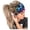 Multicolor, variant on CAIXIA Cute Headbands For Women Womens Bandana Style Printed Elastic Headband Stretch Hair Wrap Casual Fashion Hair Accessory