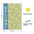 thumbnail image 5 of Spring Summer Daisy Garden Flag 28x40 Inch Double Side for Outdoor Courtyard Garden Decor Flowers Welcome Holiday Flag for Outside Decoration, 5 of 6