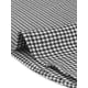 thumbnail image 5 of Vestido sin mangas de corte ajustado y acampanado de cuadros houndstooth para mujer, negro houndstooth, por encima de la rodilla., 5 of 6