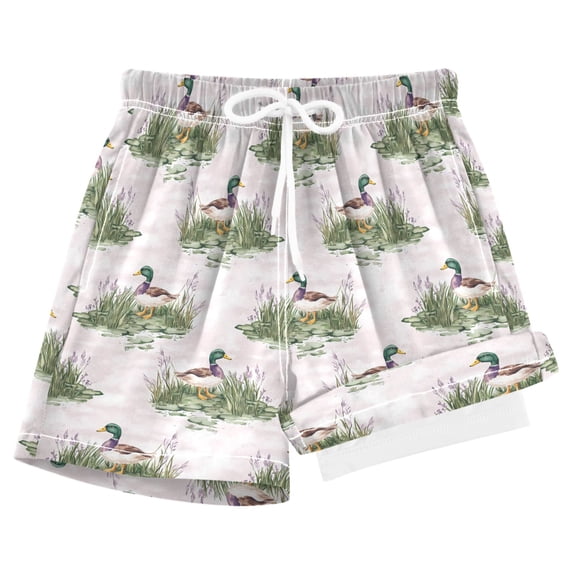 joogoo Summer Ducks Boys Swim Trunks Beach Swimsuit Shorts Boxer 8Y