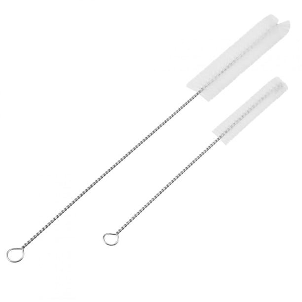 Cepillo de lavado de peceras NikouMX 2 piezas Acero inoxidable