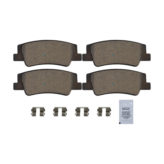 HUSCH Rear Ceramic Brake Pad Kit D2299 Fit For Hyundai Sonata 2020-2023, For Tucson 2022-2024