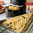 thumbnail image 2 of Ultima Cosa 5-L Air Fryer, Black - Viewing Glass, Digital Touchscreen, 2 of 8