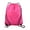 Hot Pink, variant on Value Black Cord Drawstring Backpack, Style 8886