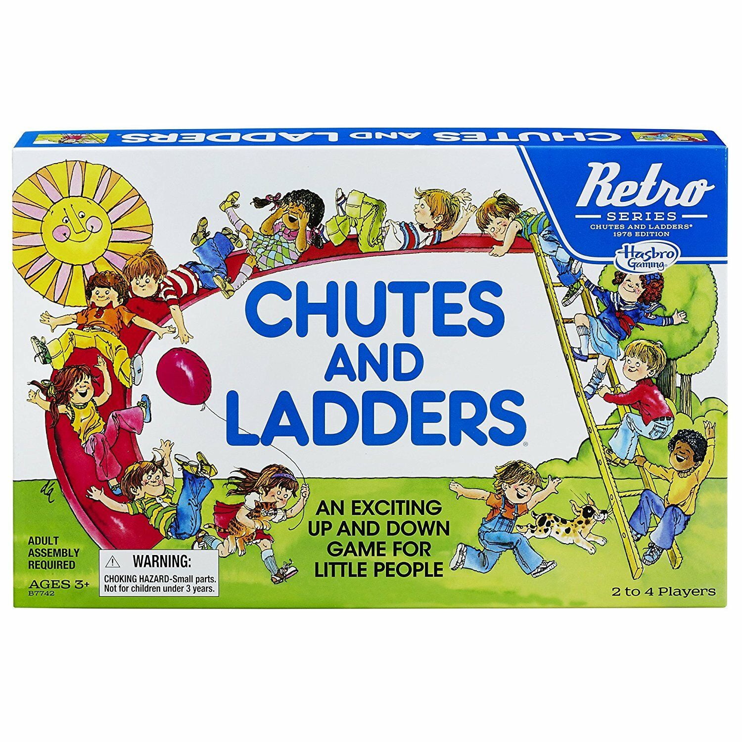 Chutes and Ladders Game Retro Series 1978 Edition