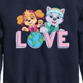 thumbnail image 3 of Paw Patrol - Love Earth - Toddler And Youth Crewneck Fleece Sweatshirt, 3 of 6