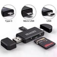 thumbnail image 1 of STONEGO OTG Micro SD Card Reader USB 20/USB 30/Type C/Micro USB Port SD Memory Card Reader, 1 of 5
