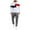 White006, variant on QHRMKOG Men Jogging Suits Sets Color Block Fleece Hoodie and Sweatpants Tracksuit Athletic Sweatsuit Set Casaul Outfit White XL