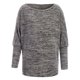 thumbnail image 4 of Camiseta de mujer, blusa de túnica suelta de manga larga Irfora Gris/Extragrande, 4 of 7