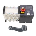 thumbnail image 2 of Double Power Automatic Transfer Switch, 63A Power Transfer Switch ATS Isolated Type PC  for Market Port Airport, 2 of 7