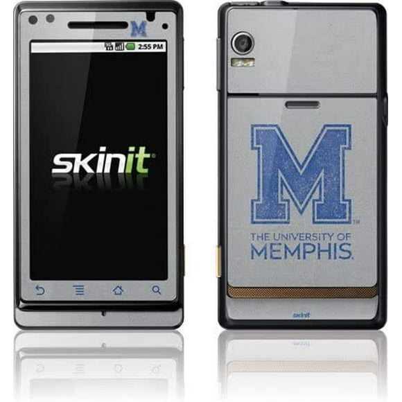 Skinit Protective Skin Fits DROID - University of Memphis"M" Logo