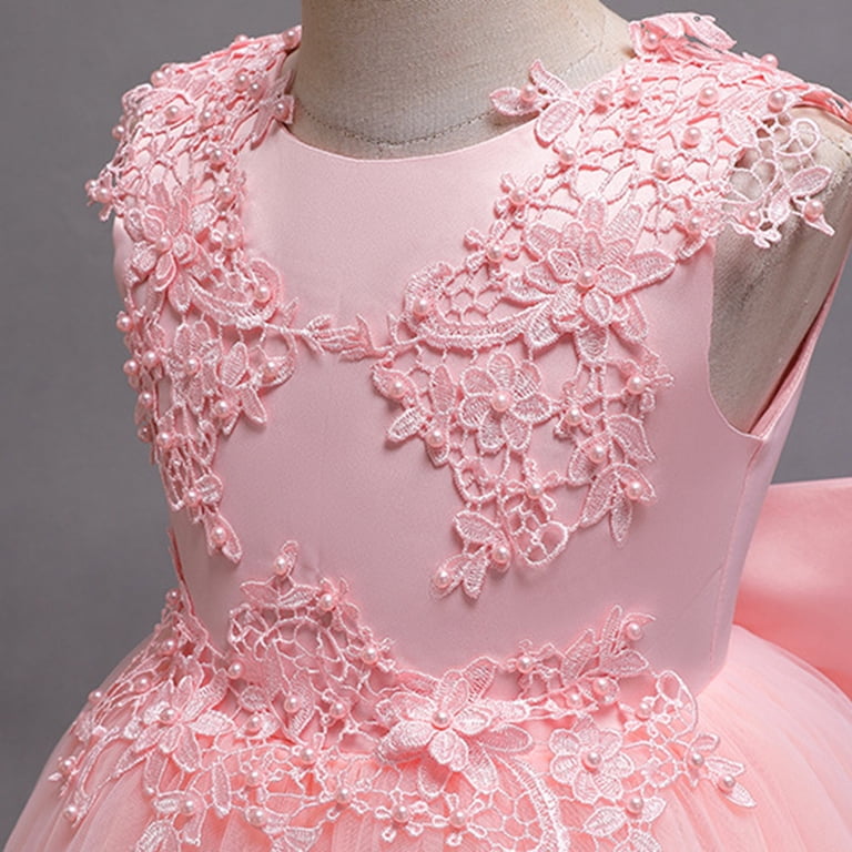 open lace back dress Bethany Party Dress 2 Y main image 1
