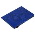 thumbnail image 5 of Case for iPad Pro 12.9 2021 5th/4th/3rd Generation,Slim Fit Folio Flip PU Leather Butterfly Embossed Smart Stand Cover Auto Wake/Sleep Shockproof Protection TPU Back Cover, Blue, 5 of 6