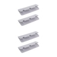 thumbnail image 3 of Ganchos Duraderos Sidaley para Asiento de Barco 2 Piezas PVC Negro y Gris, 3 of 6