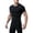#Black, variant on DPTALR Men's Summer Solid Color Athletic Fit Crew Neck Short Sleeve Training T-shirt,Black, M