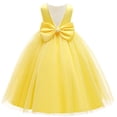 thumbnail image 1 of Vestido para niños pequeños Jup'Elle amarillo sin mangas con tutú de 3 a 4 años, 1 of 6