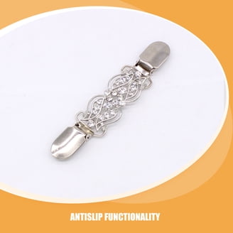 7 Pcs Vintage Sweater Shawl Clips for DIY Women Alloy Collar  display picture 3