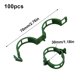 thumbnail image 4 of 100 Uds Clips Soporte para Plantas Plástico Reutilizables Tomate Vegetal () Verde, 4 of 5