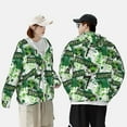 thumbnail image 6 of Gaeub Football 7 Men's and Women's UPF 50+ Long-Sleeved Sun Protection Clothing, Fishing Shirt Long Sleeve Zip - 3X-Large, 6 of 9