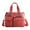Orange, variant on Women Handbag Large Shoulder Bag Top Handle Handbag Large Capacity With Shoulder Straps Suitable For Gyms Workplaces And Schools Travel Duffle Bag Overnight Bag Nylon Shoulder Bag