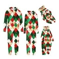 thumbnail image 4 of Family Christmas Onesie Pajamas Matching Sets Cute Print Xmas Pjs Sleepwear Holiday One Piece Zipper Hooded Jumpsuit Kid 2 Years, 4 of 4