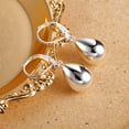 thumbnail image 3 of Alexcraft Sterling Silver Teardrop Leverback Dangle Earrings for Women, 3 of 5